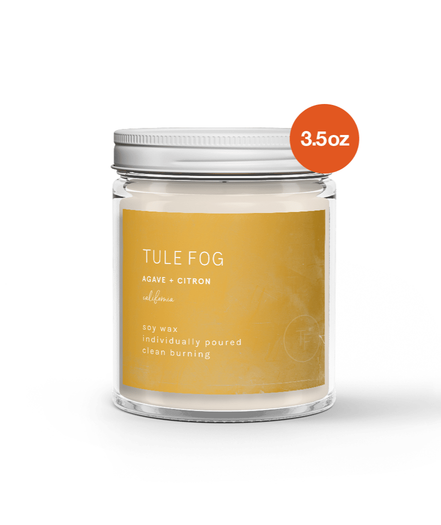 TULE FOG Candle Agave + Citron Soy Candle