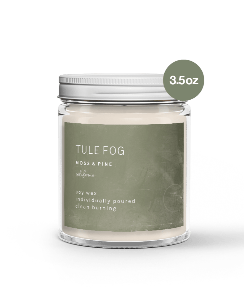 TULE FOG Candle Moss + Pine Soy Candle